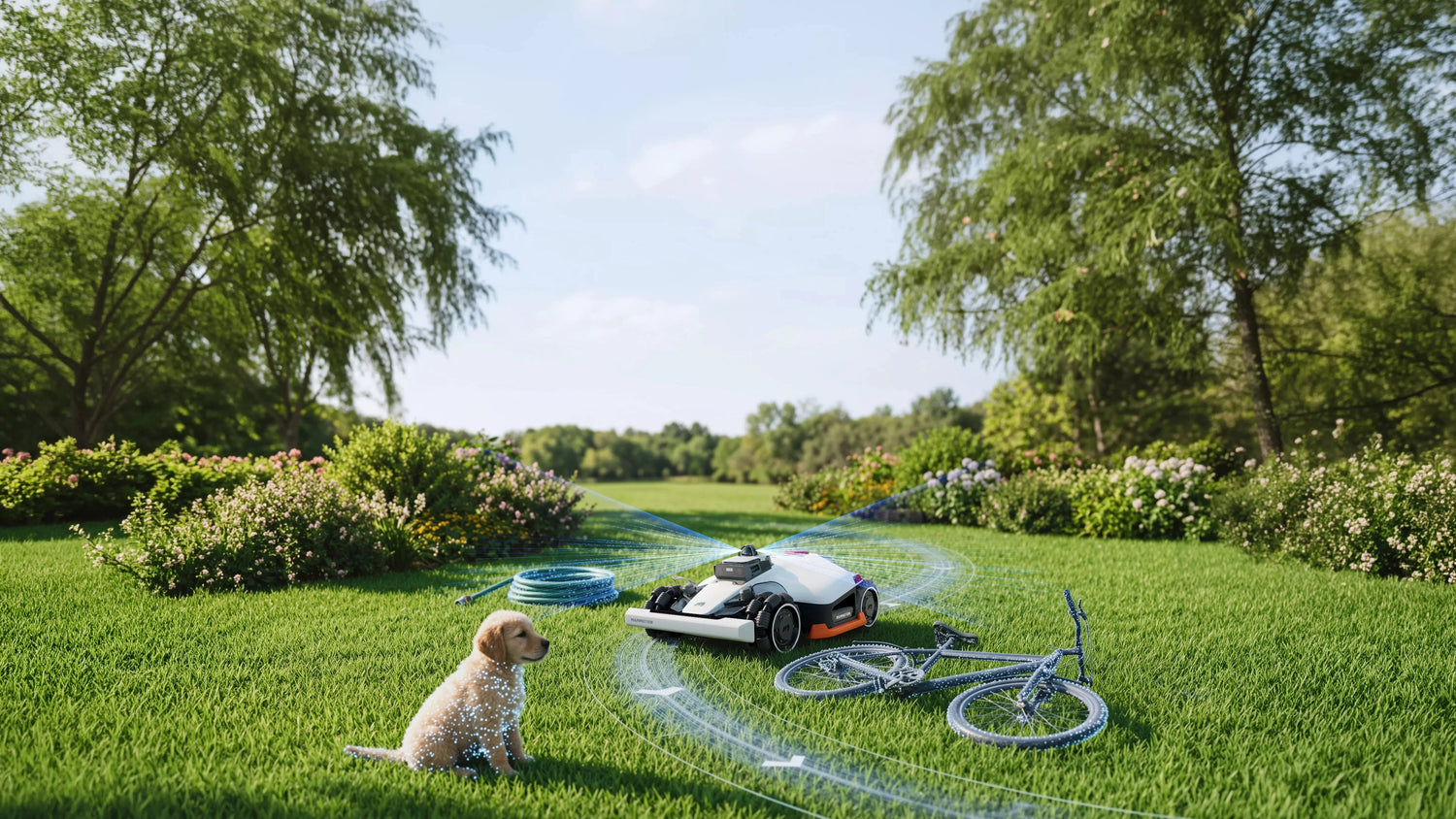 Détection de chiens pour les robots tondeuses Mammotion