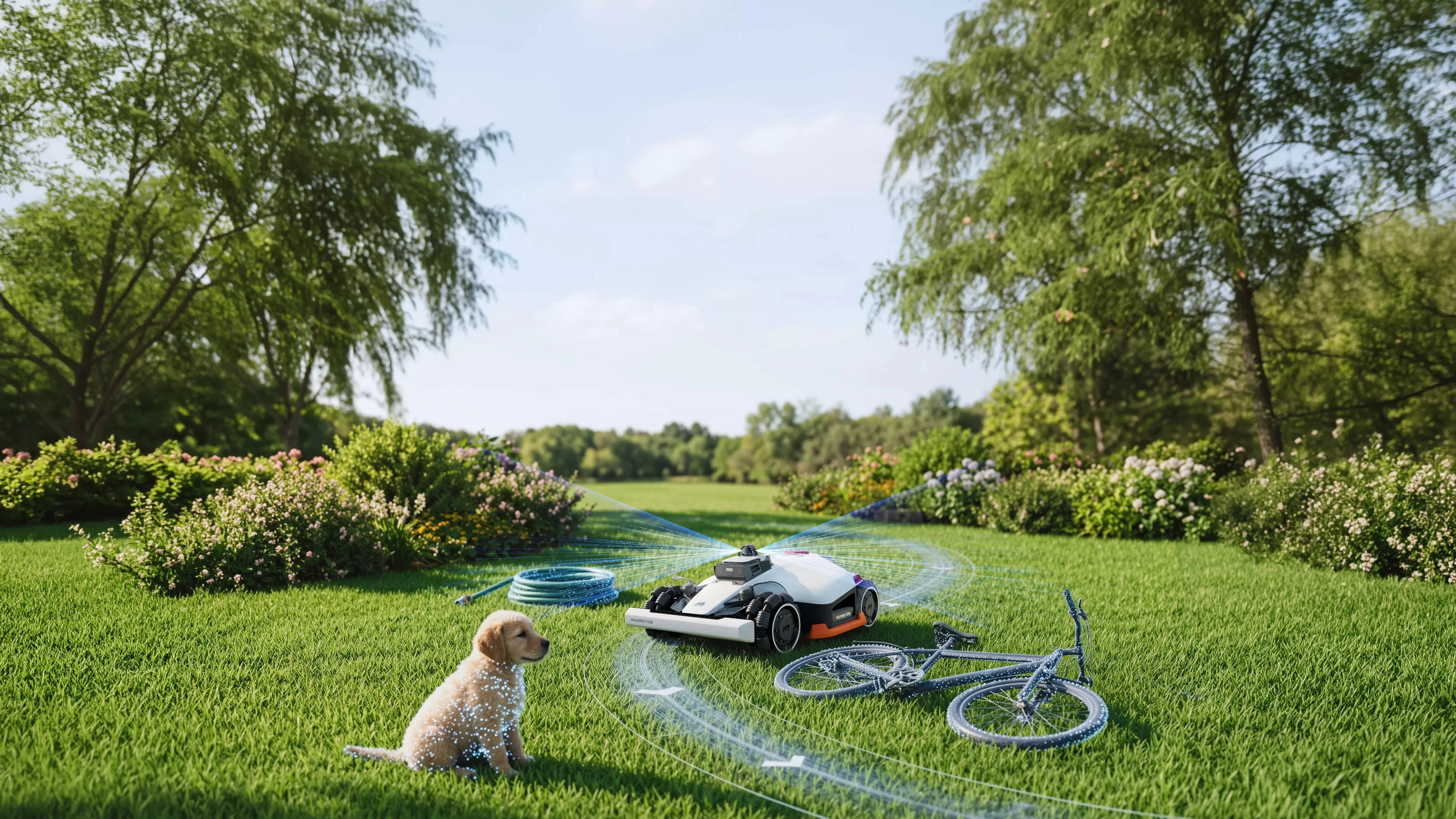 Détection de chiens pour les robots tondeuses Mammotion
