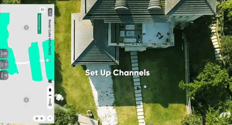 robot tondeuse multi zone