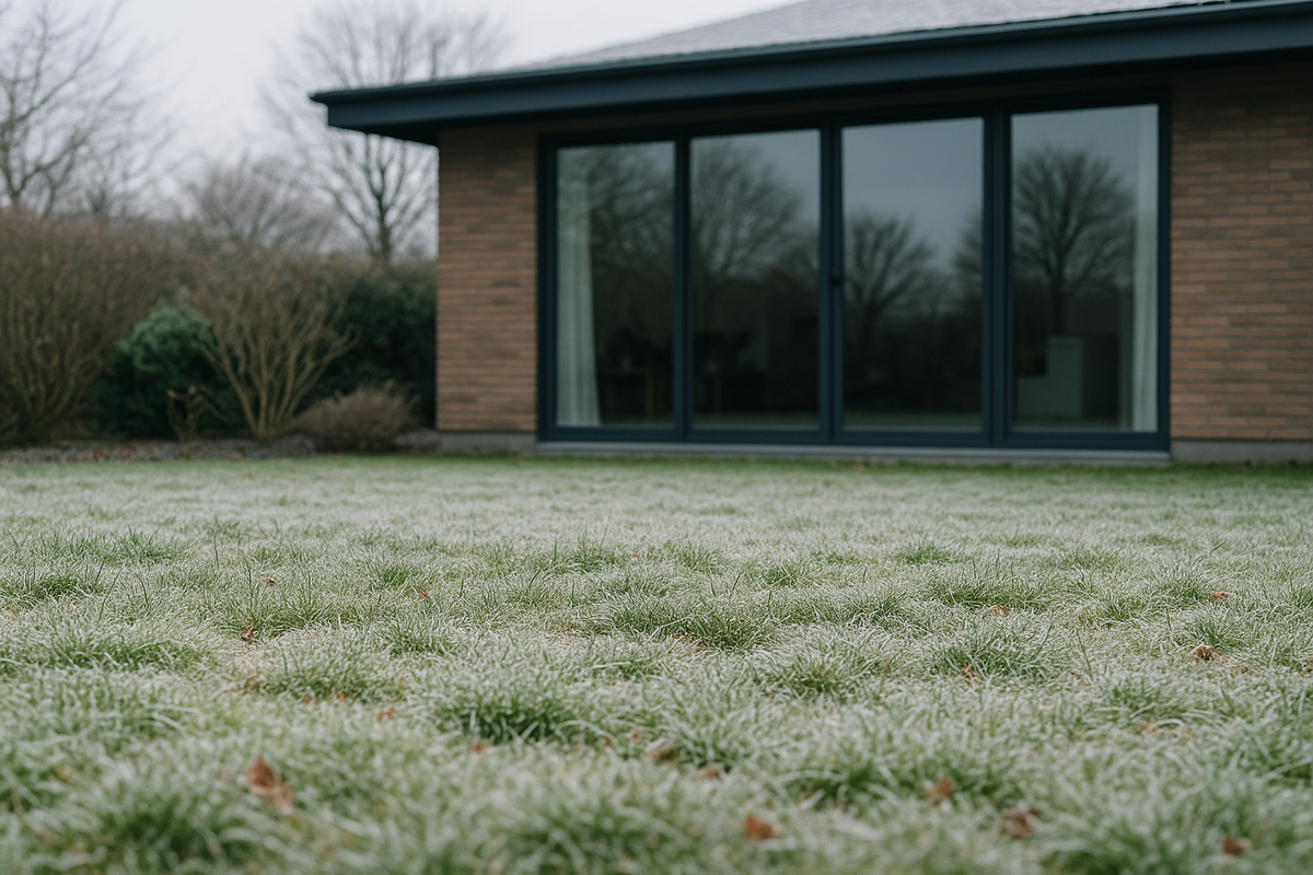 pelouse d'hiver