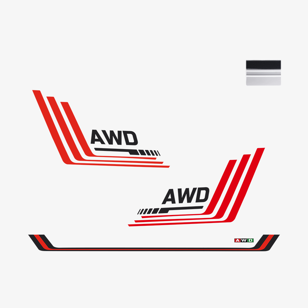 Kit déco autocollant Fomule pour LUBA 2 AWD
