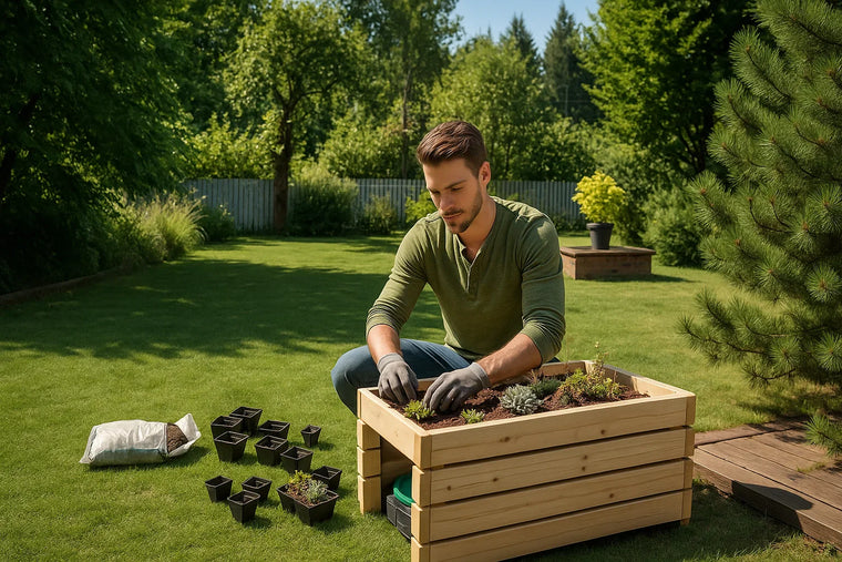 fabriquer abri robot tondeuse