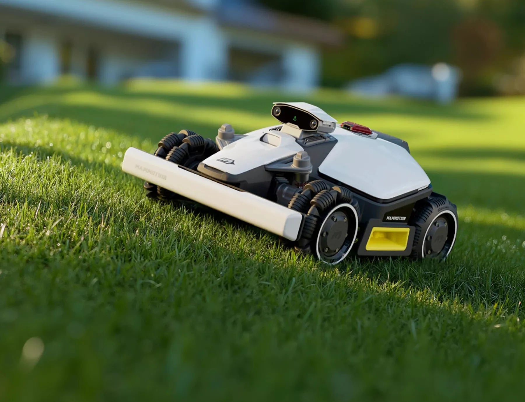 Mammotion LUBA 2 AWD robot tondeuse 4x4 pour terrain en pente sans fil