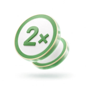 Points de récompense doublés