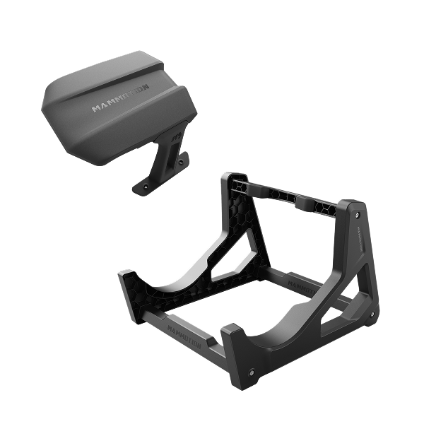 Pack support de nettoyage de tondeuse + garage standard