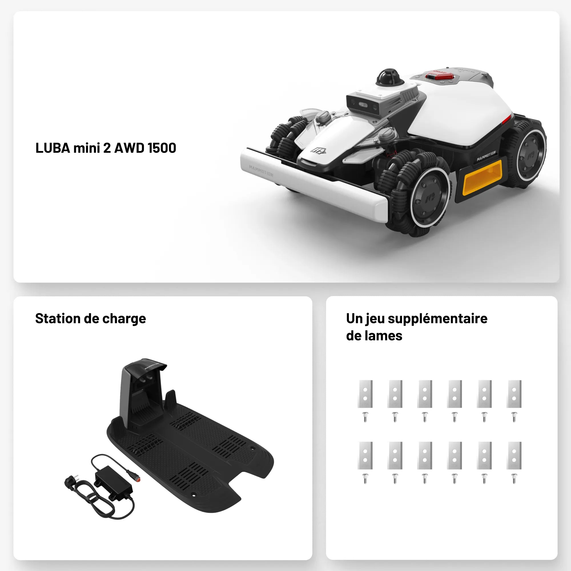 MAMMOTION LUBA mini 2 AWD 1500