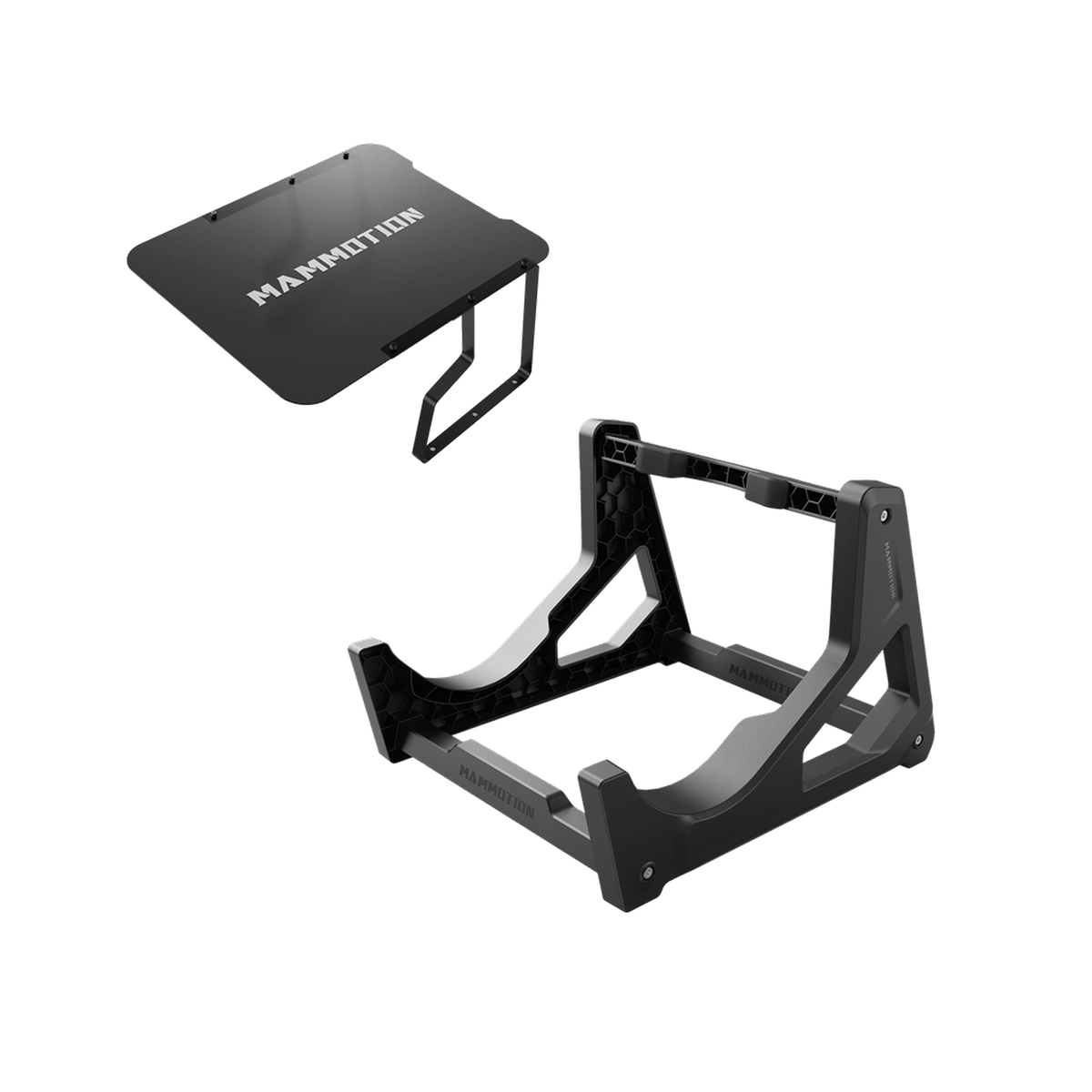 Pack support de nettoyage de tondeuse + garage mini