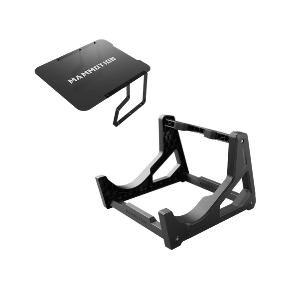 Pack support de nettoyage de tondeuse + garage mini