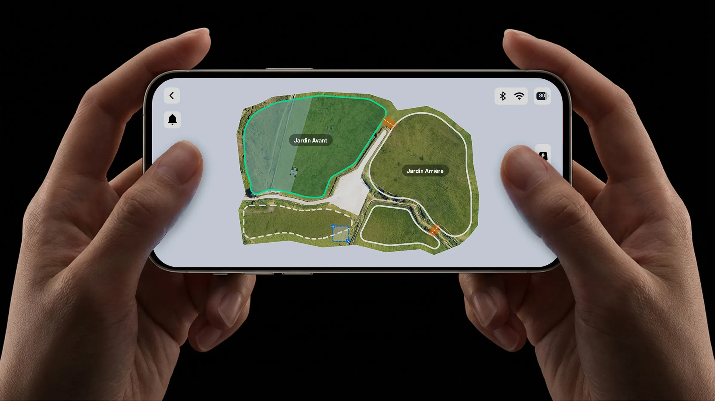 Application Mammotion et cartographie LiveMap