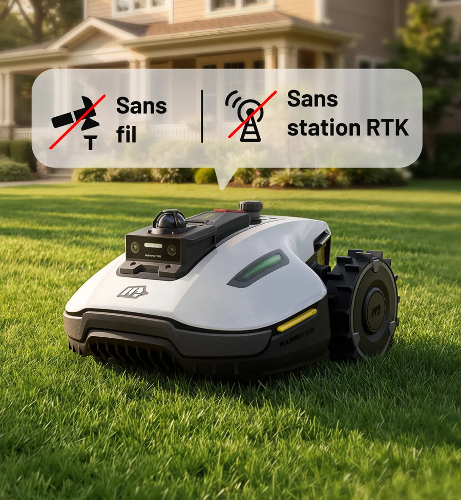 Pas de RTK, pas de câbles